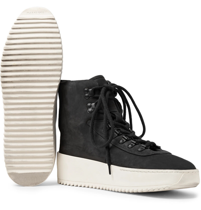 Fear of God Nubuck High-Top Sneakers