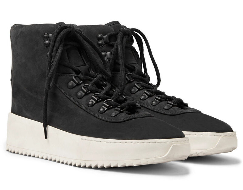 Fear of God Nubuck High-Top Sneakers