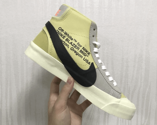 OFF WHITE x Nike Blazer "Yellow"