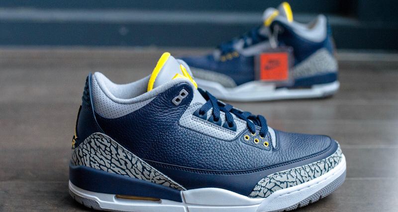 Air Jordan 3 "Michigan" PE