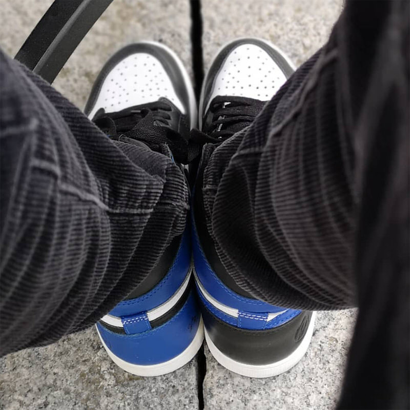 fragment design x Air Jordan 1 Sample