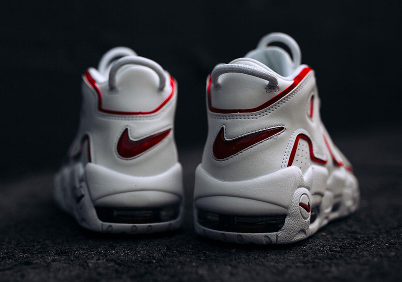 Nike Air More Uptempo White/Red