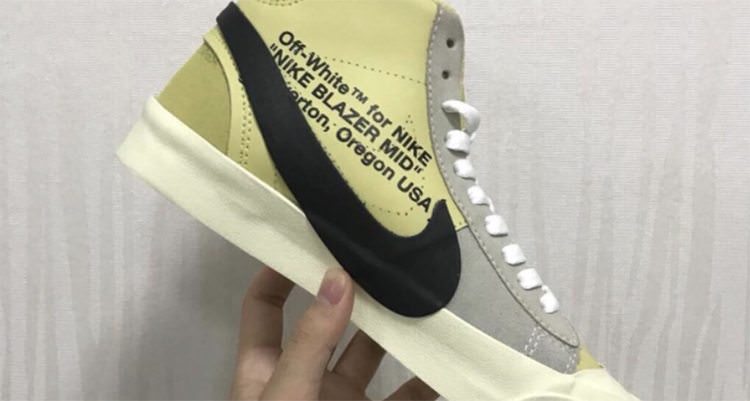 OFF WHITE x Nike Blazer "Yellow"