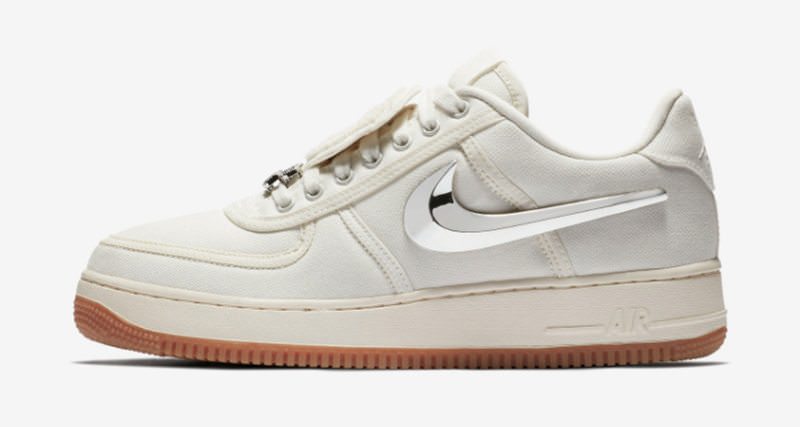 Travis Scott x Nike Air Force 1 Low "Sail"