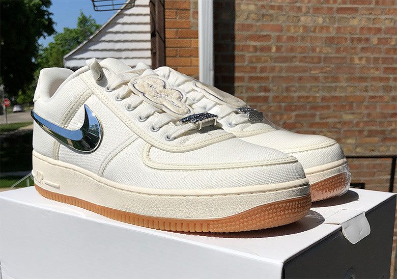 Travis Scott x Nike Air Force 1 Low "Sail"