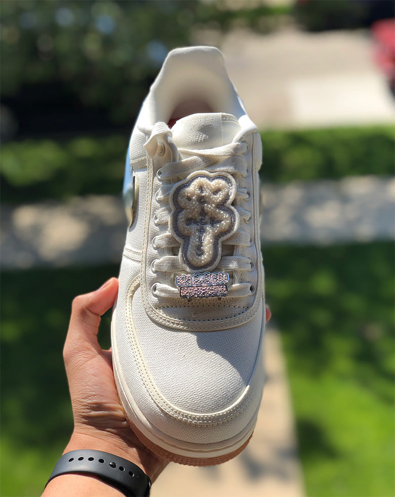 Travis Scott x Nike Air Force 1 Low "Sail"