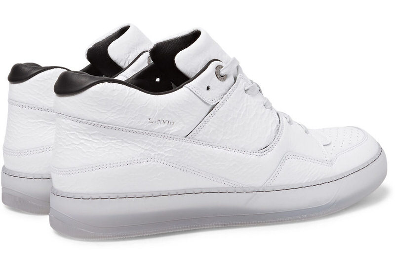 Lanvin Textured Leather Sneakers