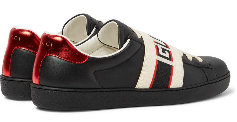 Gucci Logo Print Sneakers