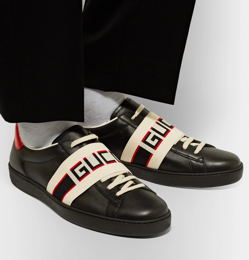 Gucci Logo Print Sneakers