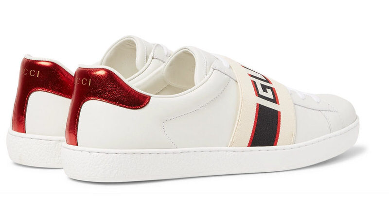 Gucci Logo Print Sneakers