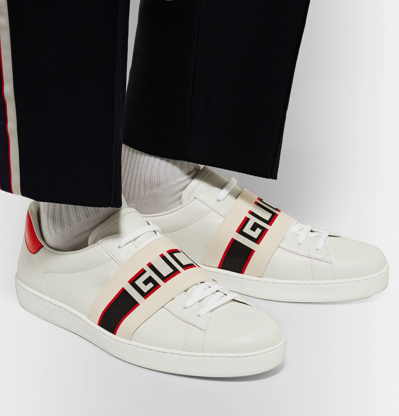 Gucci Logo Print Sneakers