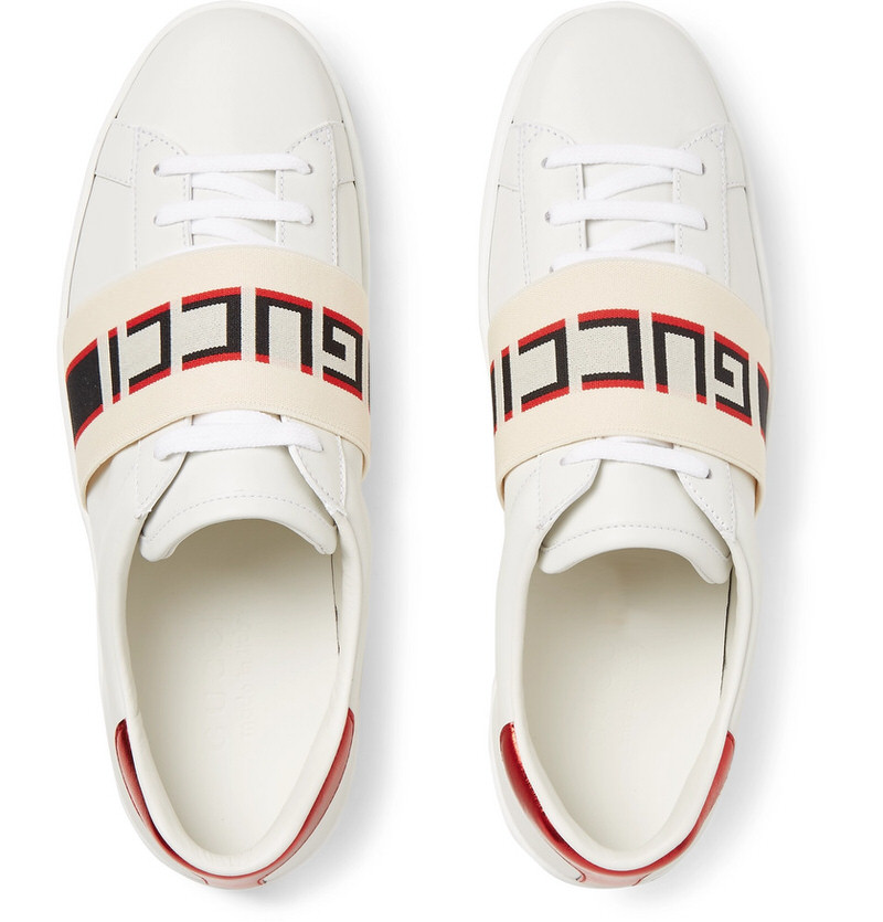 Gucci Logo Print Sneakers