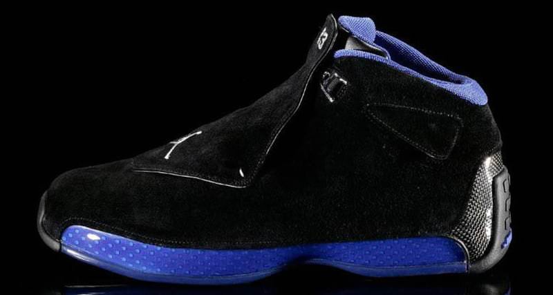 Air Jordan 18 Black/Sport Royal