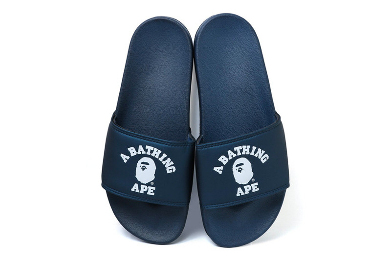 BAPE College Slide Sandals