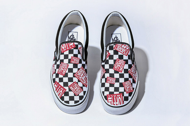 BILLY'S Vans Classic Slip-On "Off The Wall Check"