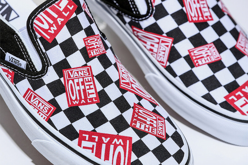 BILLY'S Vans Classic Slip-On "Off The Wall Check"