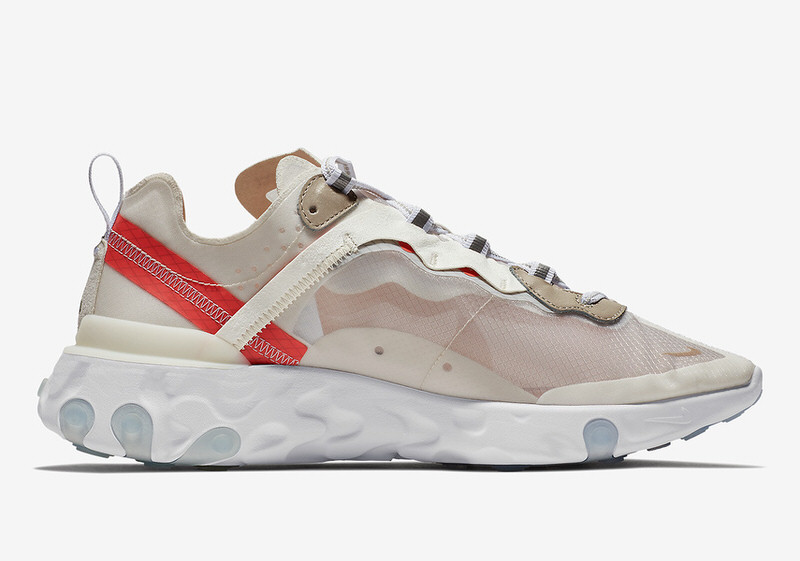 Nike React Element 87 Sail/Light Bone