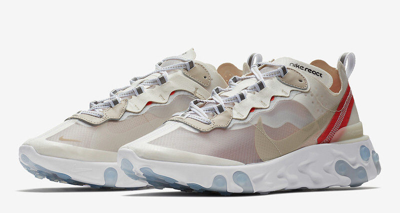 Nike React Element 87 Sail/Light Bone