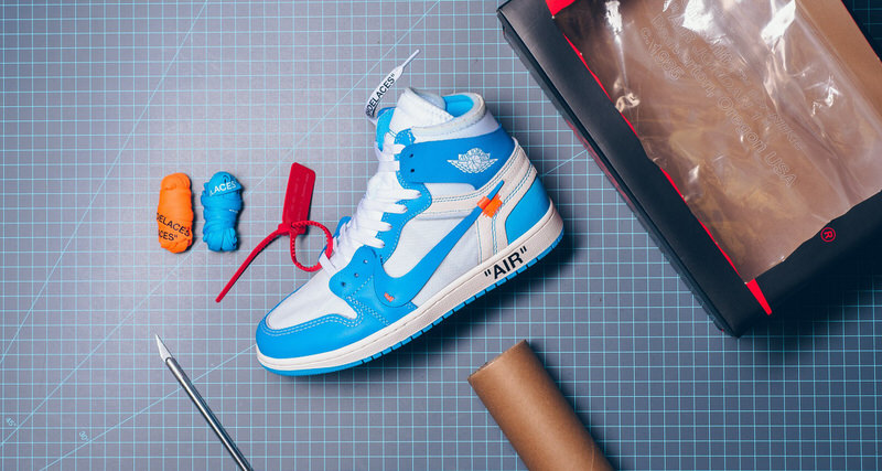 OFF WHITE x Air Jordan 1 "UNC"