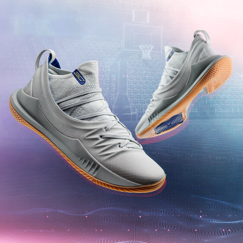 Under Armour Curry 5 Grey/Gum