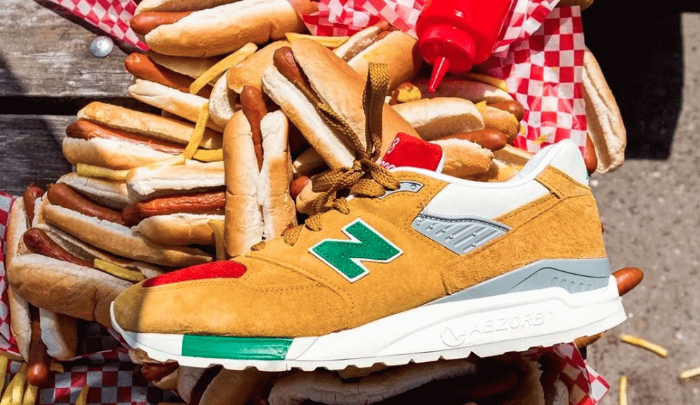 J. Crew x New Balance 998 "Mustard, Ketchup & Relish"