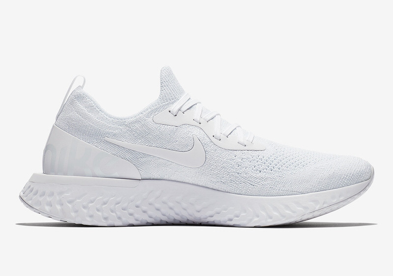 Nike Epic React "Triple White"