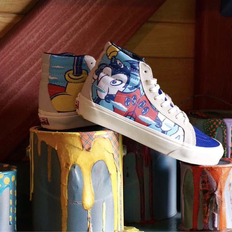 Disney x John Van Hamersveld x Vans Vault OG Sk8-Hi LX