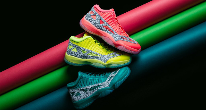 Air Jordan 11 Low IE "Highlighter" Pack