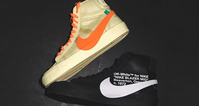 OFF WHITE x Nike Blazers