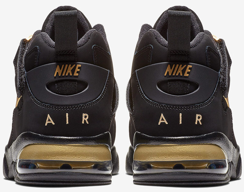 Nike Air Force Max CB Black/Metallic Gold