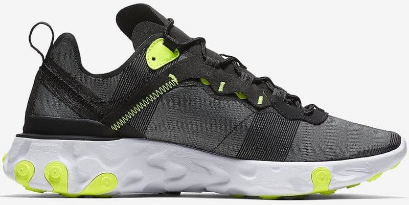 Nike React Element 55 Black/Volt