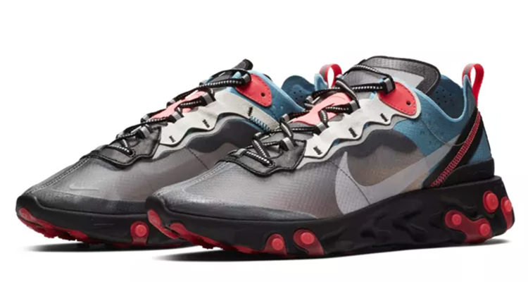 Nike React Element 87 Black/Cool Grey