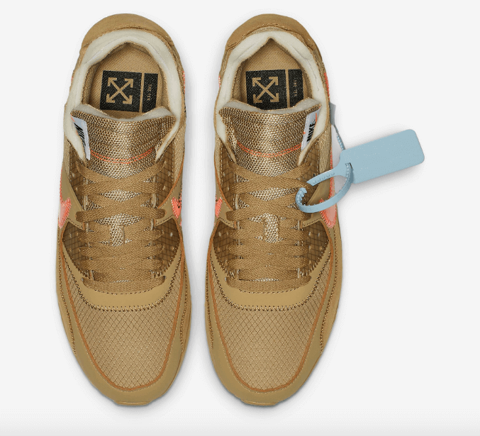 Off-White x Nike Air Max 90 "Desert Orche"