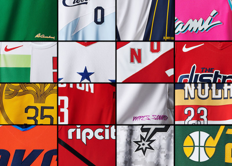 Nike NBA Earned Edition Uniforms