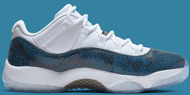 Air Jordan 11 Low "Blue Snakeskin"