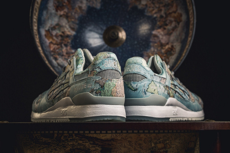 atmos x ASICS Gel-Lyte III "World Map"