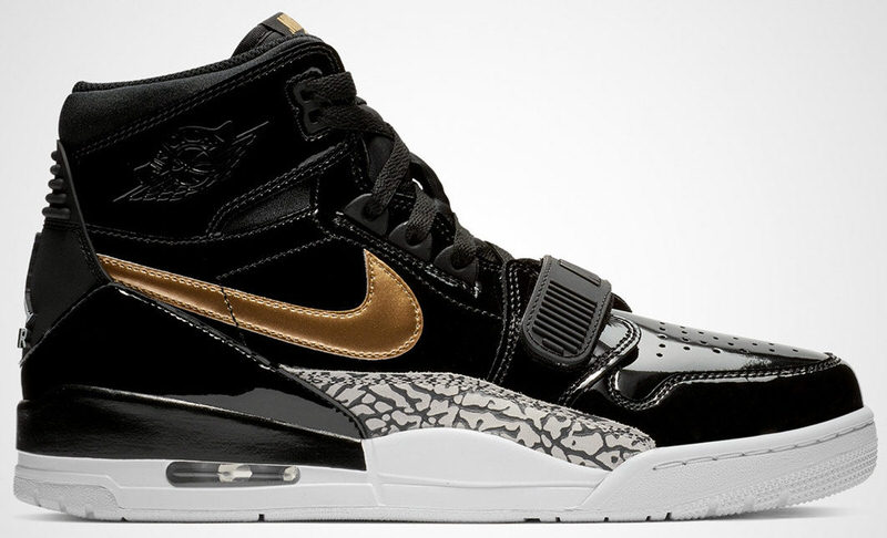 Jordan Legacy 312 Black/Gold