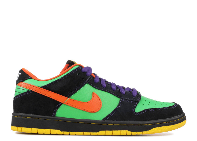 Nike SB Dunk Low "Green Spark/Hoop Orange"