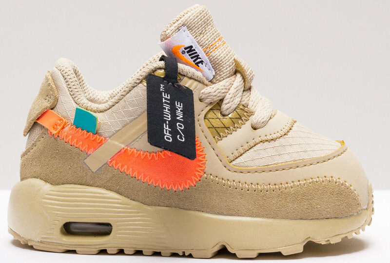 Off-White x Nike Air Max 90 "Desert Ore"