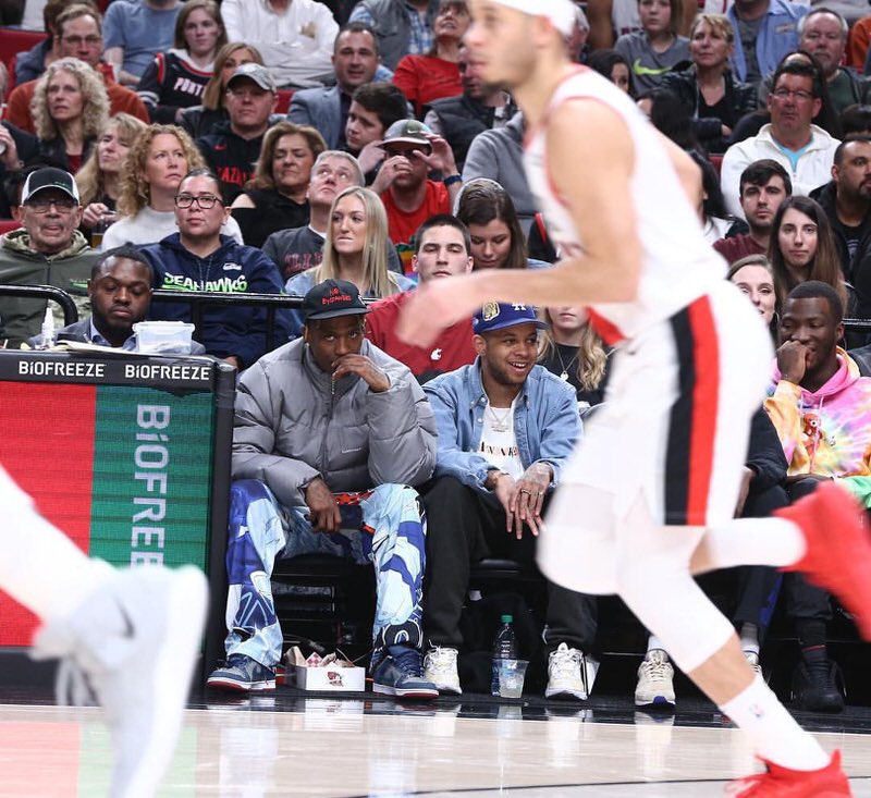 Travis Scott in the Nike Dunk Low Pro SP "Reese Forbes"