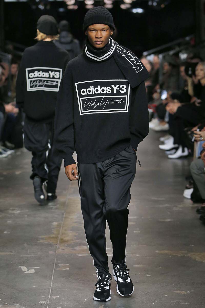 Y-3 Paris Menswear Fashion Week Fall Winter 2019