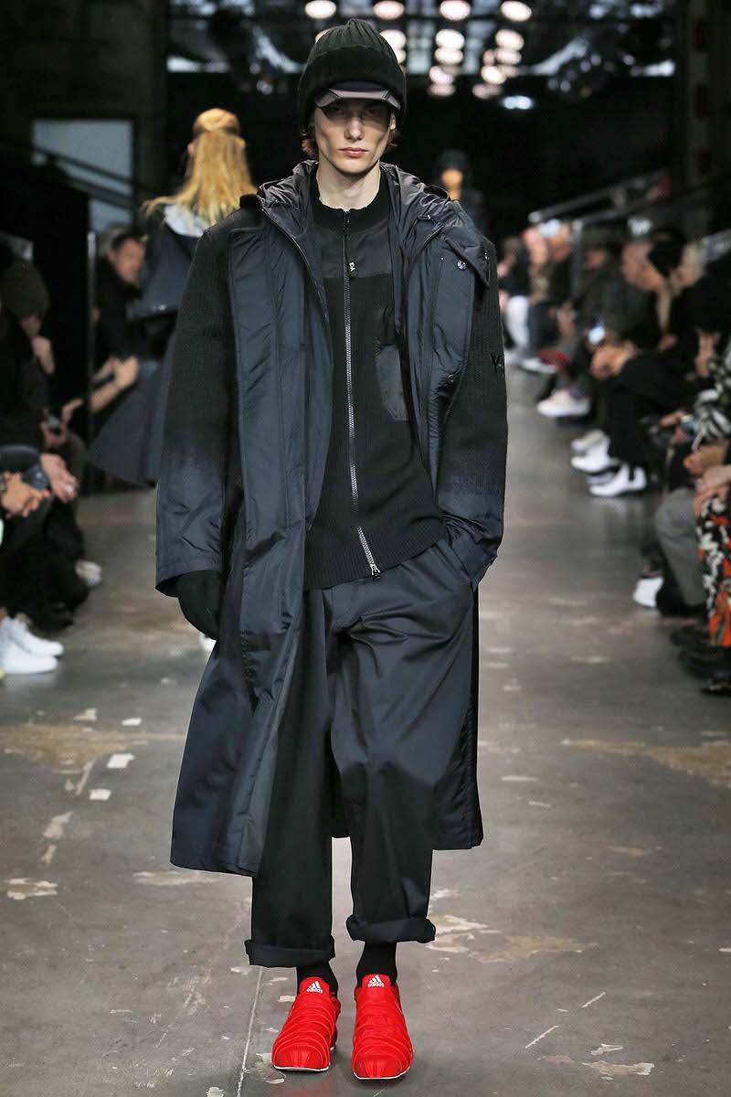 Y-3 Paris Menswear Fashion Week Fall Winter 2019