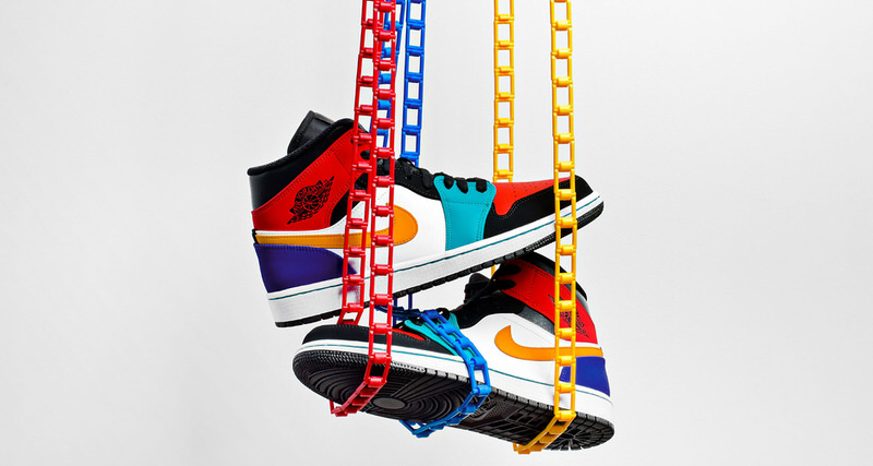 Air Jordan 1 Mid "Multicolor"