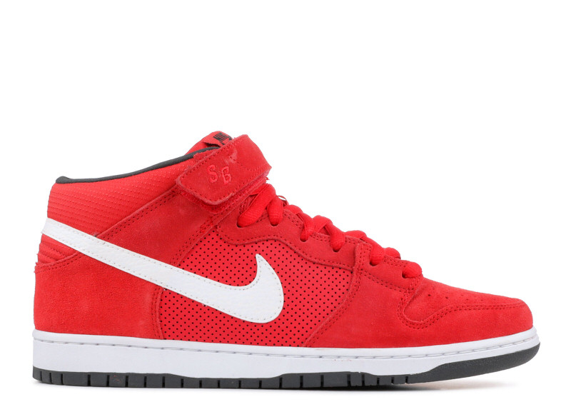 Nike SB Dunk Mid "Hyper Red"