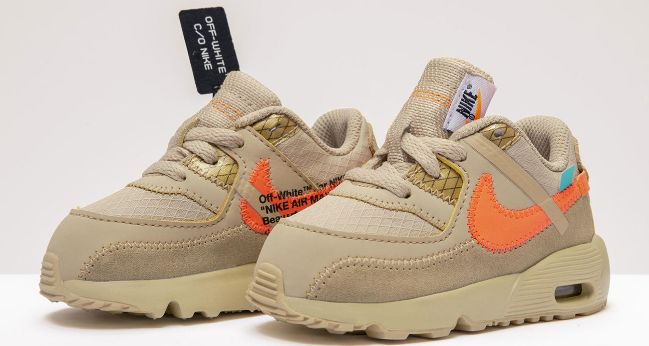 Off-White x Nike Air Max 90 "Desert Ore"