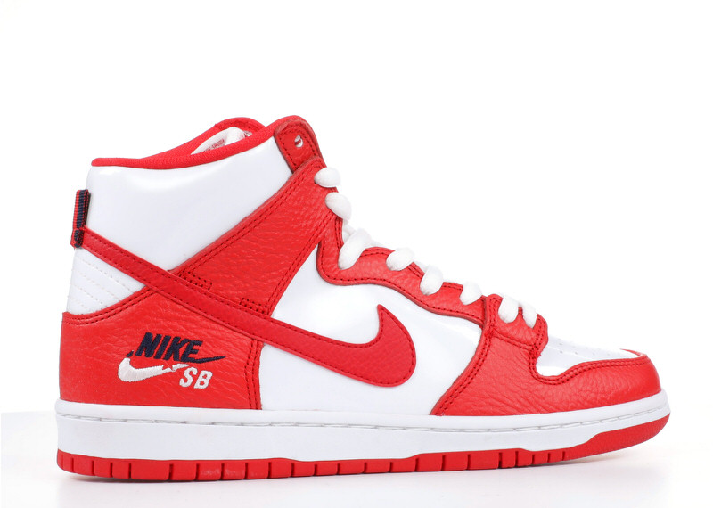 Nike SB Dunk High "University Red"