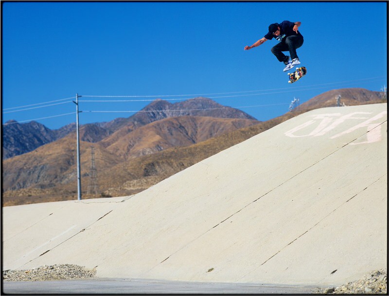 Richard Mulder in the University Blue Supreme x Nike SB Dunk High.