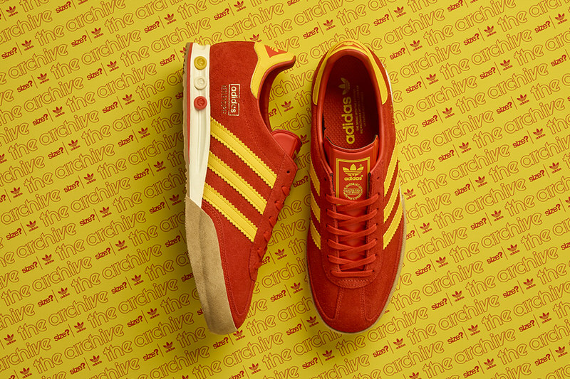 size? x adidas Kegler Super Red/Yellow