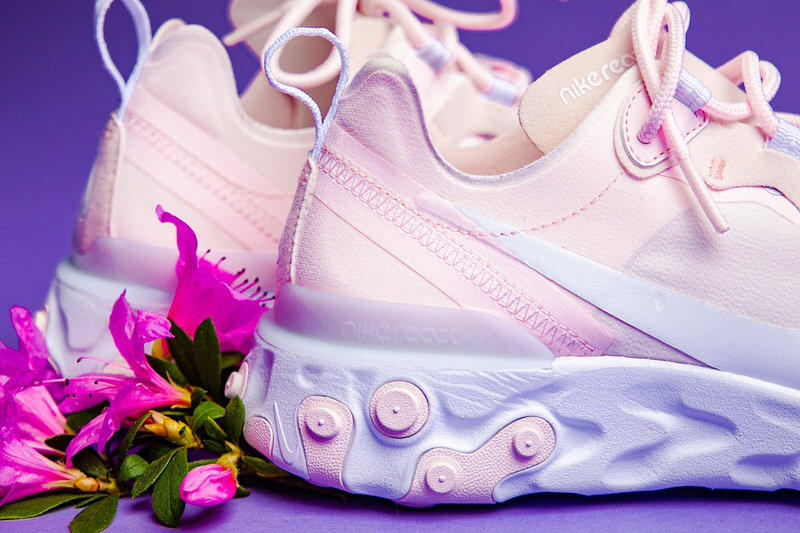 Nike React Element 55 "Pale Pink"