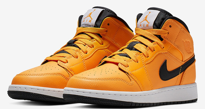 Air Jordan 1 Mid "Taxi Yellow"